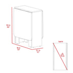 Mesa Abatible, Compact, Wengue y Macadamia, con amplio espacio para colocar objetos - vista 7