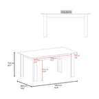 Mesa para Comedor Estrella 160, Positano, para Cuatro Puestos, No Incluye Sillas - vista 6