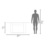 Mesa para Comedor Volder 160, Avellana, con Amplia Superficie, No Incluye Sillas - vista 7