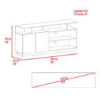 Rack Para Tv Hope , Fresno Europeo y Capri, con espacio para TV de 65" - vista 9