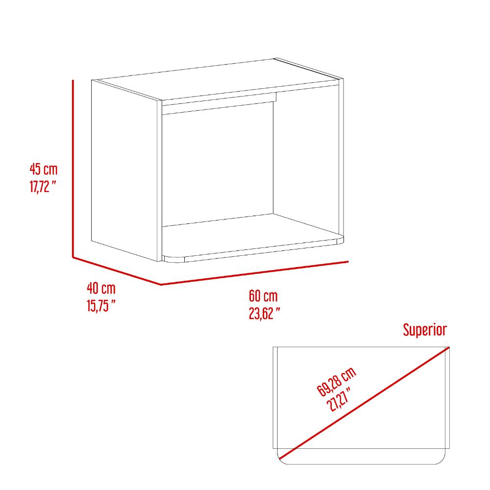 Mueble Para Microondas Eco, Blanco - vista 7