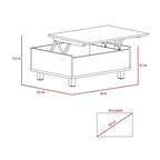 Mesa Funcional 5G,2, Rovere y Wengue, cajón interior y patas de madera - vista 11