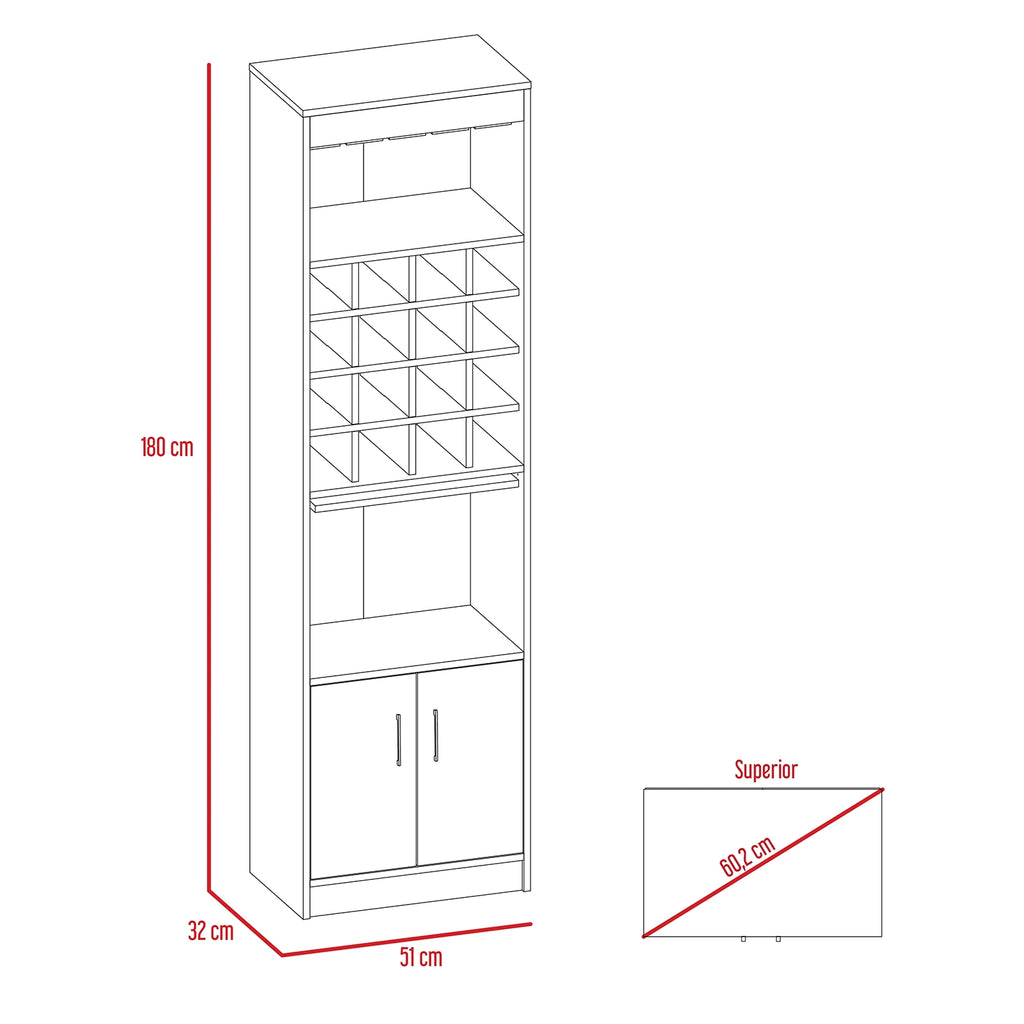 Bar Alto Kava Beijing - Rovere / Blanco