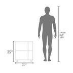 Mueble Para Lavamanos Pascuale Una Puerta, Wengue Y Fresno - vista 8
