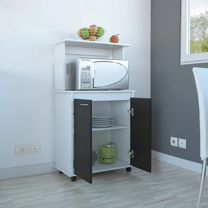 Mueble De Cocina Kitchen 36 - Blanco / Wengue