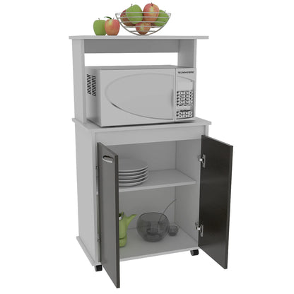 Mueble De Cocina Kitchen 36 - Blanco / Wengue