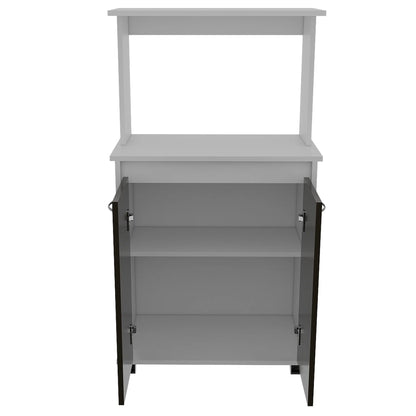 Mueble De Cocina Kitchen 36 - Blanco / Wengue