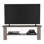 Rack Tv, Bardolino Y Blanco, Con Capacidad Para Televisor De 50 Pulgadas - vista 1