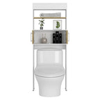 Optimizador Wc Bath Bi-Color 2 Puertas - Blanco / Duna