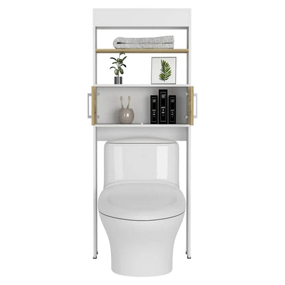 Optimizador Wc Bath Bi-Color 2 Puertas - Blanco / Duna
