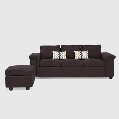 Mons Sofá 3C Sicilia + 1 Pouf