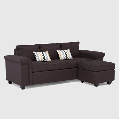 Mons Sofá 3C Sicilia + 1 Pouf