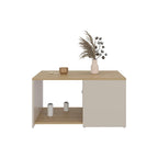 Mesa de Centro Ade, Capri y Fresno Europeo, con espacio para objetos decorativos - vista 3