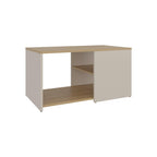 Mesa de Centro Ade, Capri y Fresno Europeo, con espacio para objetos decorativos - vista 4