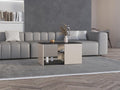 Mesa de Centro Ade, Capri y Wengue, con espacio para objetos decorativos - vista 1