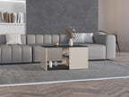 Mesa de Centro Ade, Capri y Wengue, con espacio para objetos decorativos - vista 1
