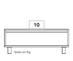 Mesa Funcional 5G-2 - Coñac / Wengue