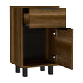 Velador Kaia Z-41 1 Cajon / 1 Puerta - Caramelo / Wengue