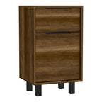 Velador Kaia Z-41 1 Cajon / 1 Puerta - Caramelo / Wengue