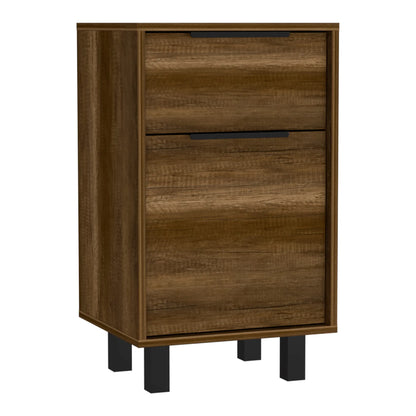Velador Kaia Z-41 1 Cajon / 1 Puerta - Caramelo / Wengue
