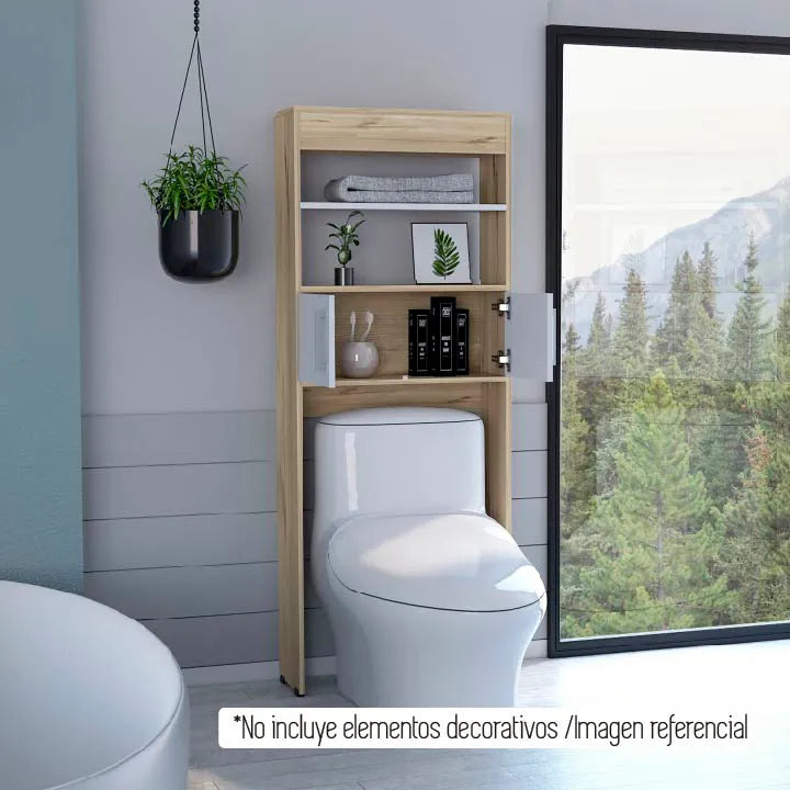 Optimizador Wc Bath Bi-Color 2 Puertas - Duna / Blanco