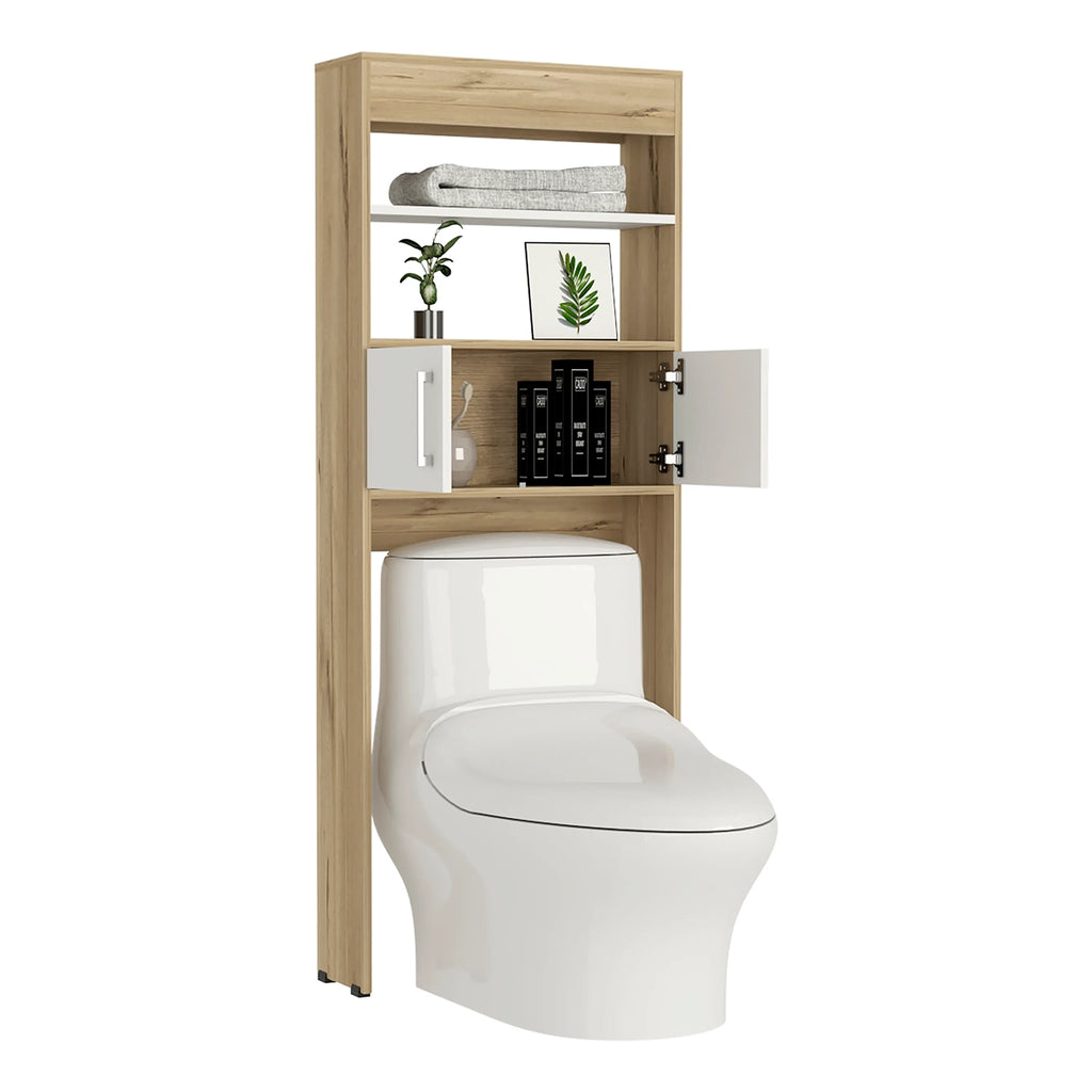 Optimizador Wc Bath Bi-Color 2 Puertas - Duna / Blanco
