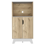 Mueble de Microondas Bajo BI Color, con dos puertas batientes y espacio para horno microondas - vista 6