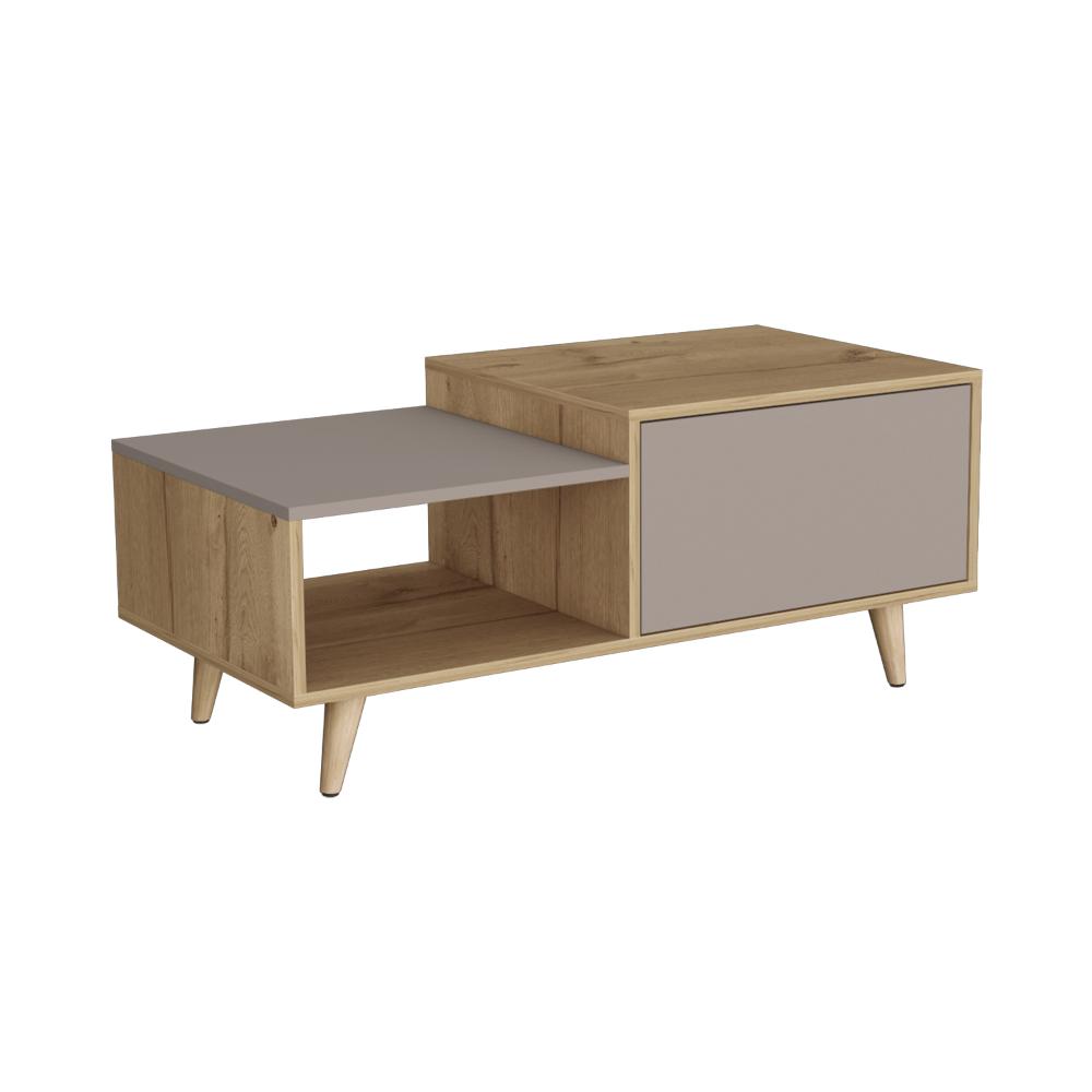Mesa de Centro Trueno, Café Claro y Cocoa, con Amplio Espacio Ideal Para Ubicar Decoraciones - vista 11