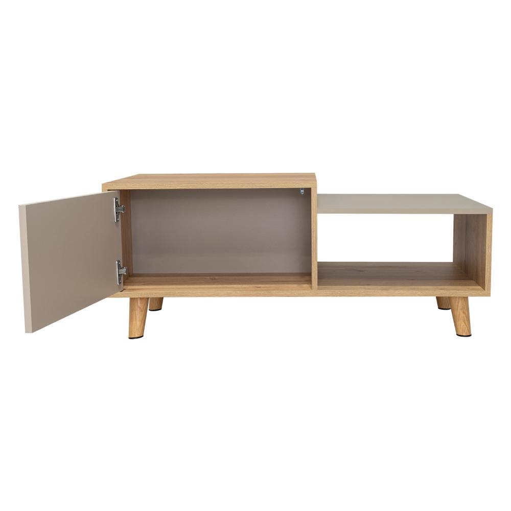 Mesa de Centro Trueno, Café Claro y Cocoa, con Amplio Espacio Ideal Para Ubicar Decoraciones - vista 12
