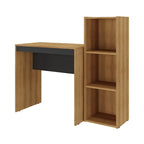 Mons Escritorio Home Office con Biblioteca Lateral