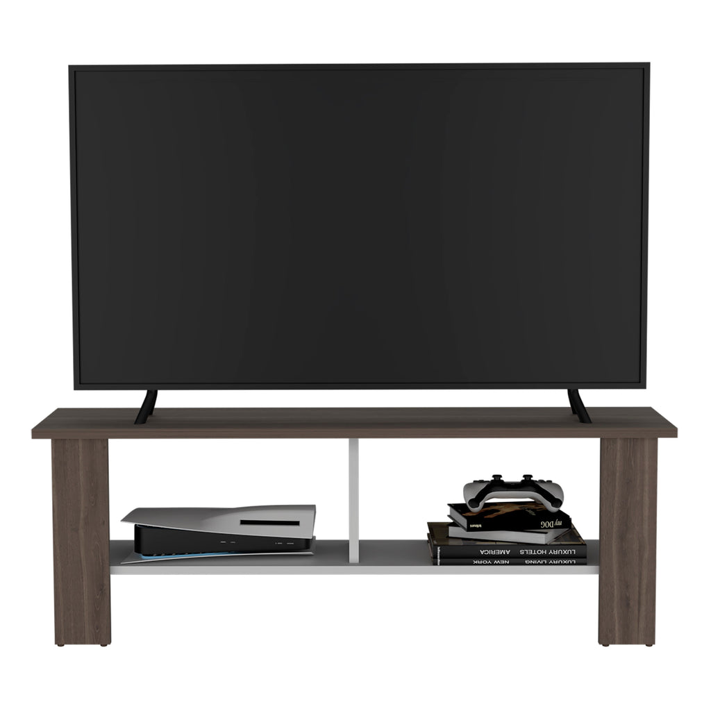 Rack Tv, Milan Y Blanco, Con Capacidad Para Televisor De 50 Pulgadas - vista 3