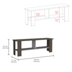 Rack Tv, Milan Y Blanco, Con Capacidad Para Televisor De 50 Pulgadas - vista 7