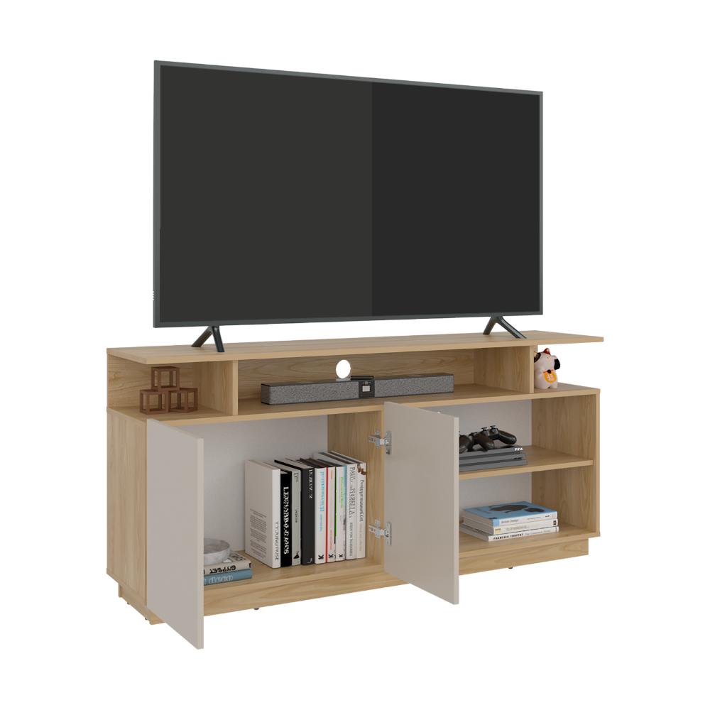 Rack Para Tv Hope , Fresno Europeo y Capri, con espacio para TV de 65" - vista 3