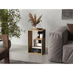 Mesa Lateral Everett, Color Fresno Y Wengue - vista 1