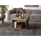 Mesa Lateral Everett, Color Fresno Y Wengue - vista 8