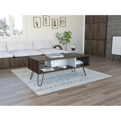 Mesa De Centro Vassel - Habano / Blanco