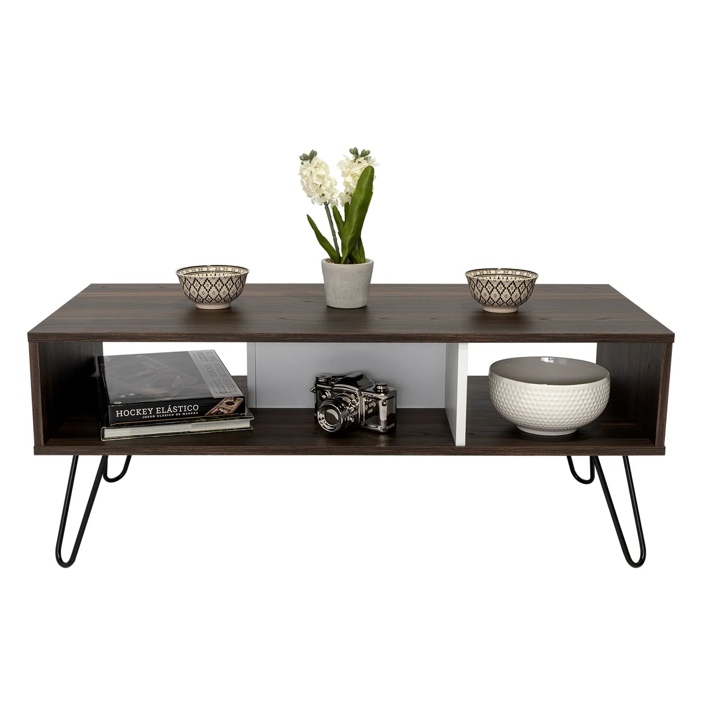 Mesa De Centro Vassel - Habano / Blanco