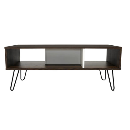 Mesa De Centro Vassel - Habano / Blanco