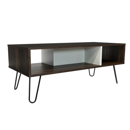 Mesa De Centro Vassel - Habano / Blanco