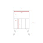 Mueble Funcional Vassel - Habano / Blanco