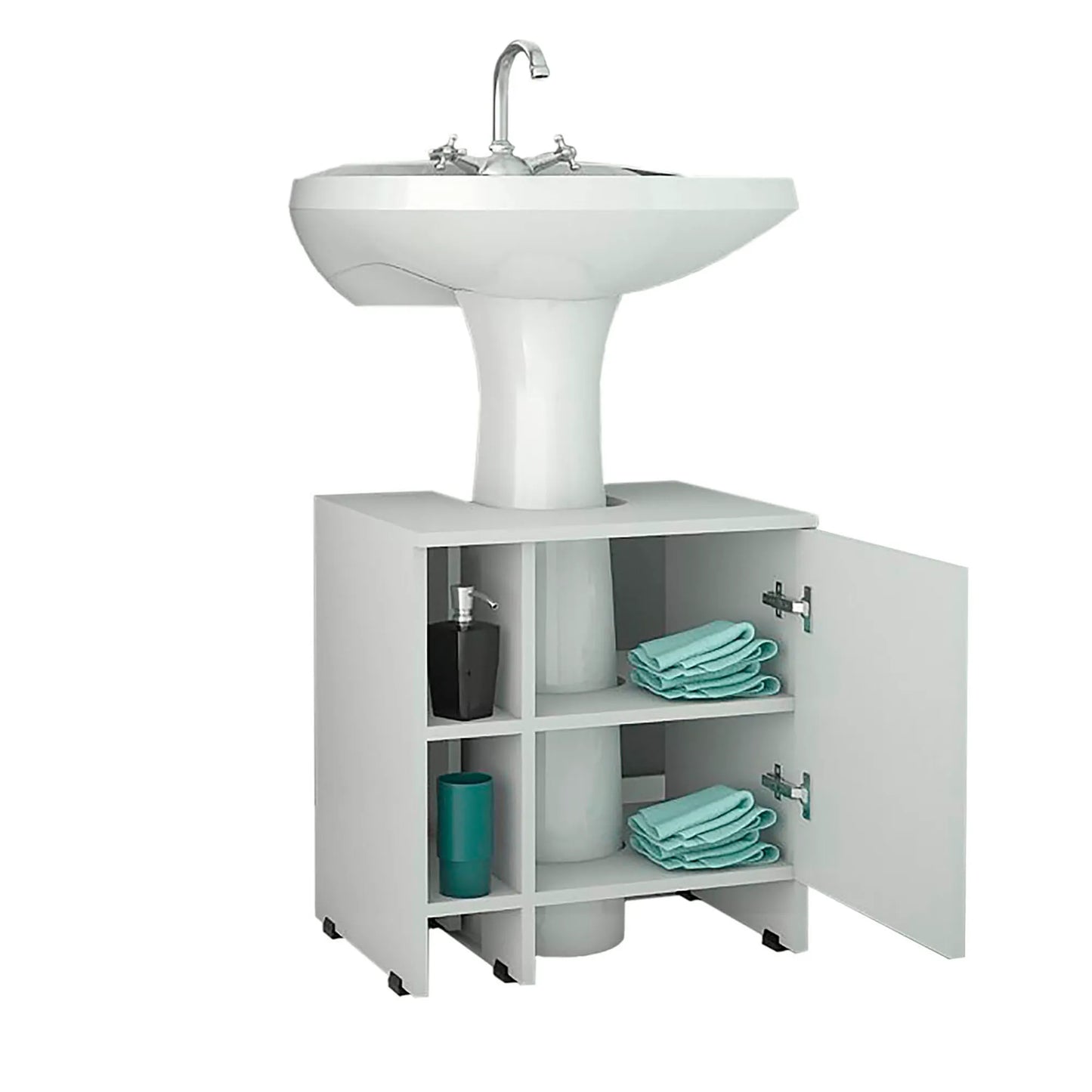 Optimizador Lavamanos Bath 47-A 1 Puerta - Blanco