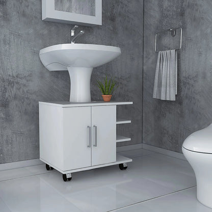Optimizador Lavamanos Bath-55 2 Puertas - Blanco
