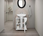 Mueble Para Lavamanos Phillips Con Una Puerta, Blanco - vista 2