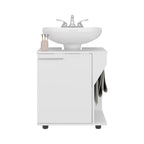 Mueble Para Lavamanos Phillips Con Una Puerta, Blanco - vista 3