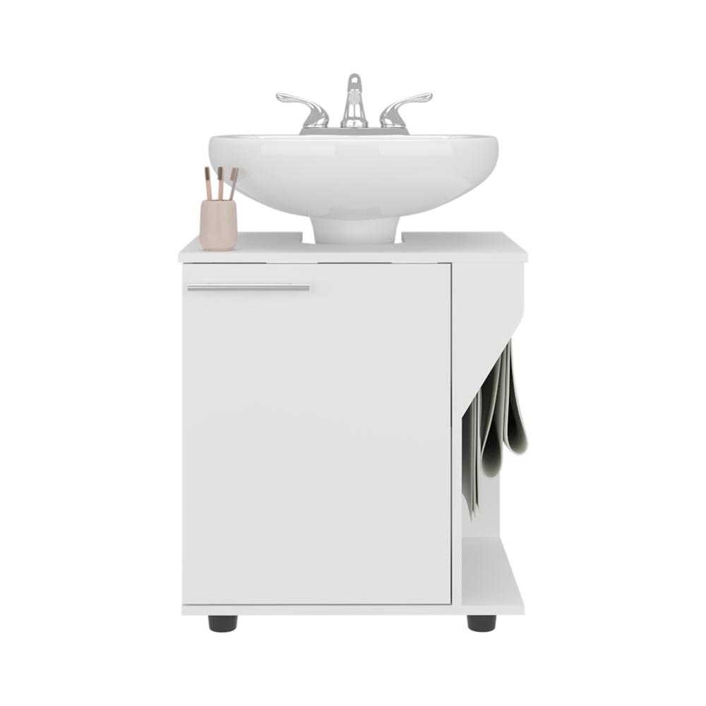 Mueble Para Lavamanos Phillips Con Una Puerta, Blanco - vista 3
