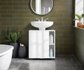 Mueble Para Lavamanos Pascuale, Una Puerta - Blanco