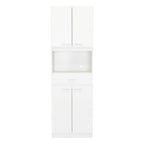 Módulo Microondas Ankara, Blanco, con Cuatro Puertas Abatibles y Amplio Espacio Para Almacenamiento - vista 9