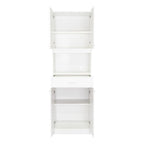 Módulo Microondas Ankara, Blanco, con Cuatro Puertas Abatibles y Amplio Espacio Para Almacenamiento - vista 10