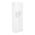 Módulo Microondas Ankara, Blanco, con Cuatro Puertas Abatibles y Amplio Espacio Para Almacenamiento - vista 7