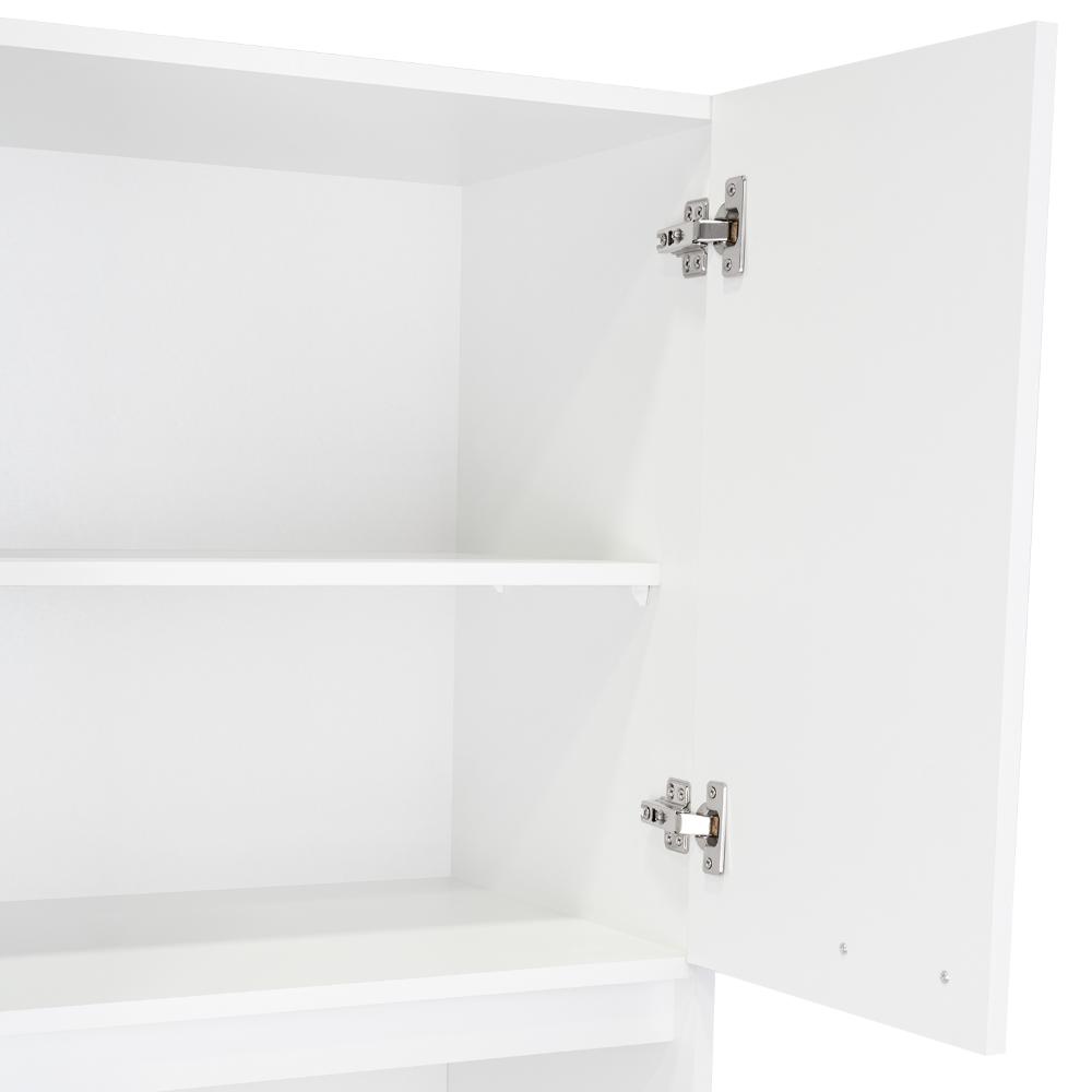 Módulo Microondas Ankara, Blanco, con Cuatro Puertas Abatibles y Amplio Espacio Para Almacenamiento - vista 11